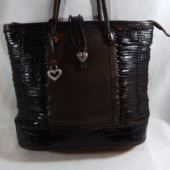 AUTHENTIC Brighton Handbag - Dark Brown