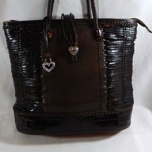 AUTHENTIC Brighton Handbag - Dark Brown