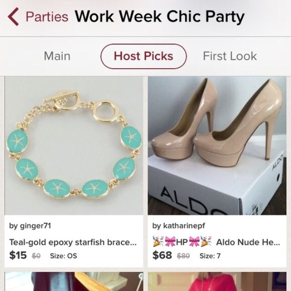 Teal-gold epoxy starfish bracelet - Picture 3 of 3