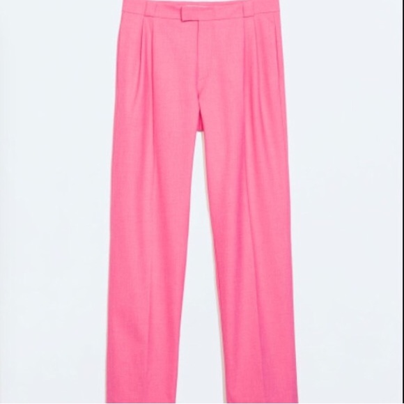 Zara Pants & Jumpsuits Zara Pink Harem Trousers Poshmark