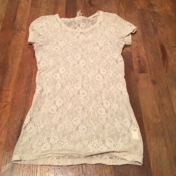 Lace tee