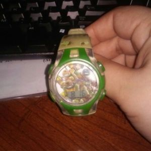 Teenage ninja turtle kids watch