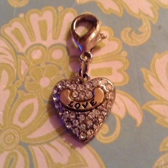 Juicy Couture'LOVE' Charm Pendant Bracelet