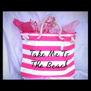 Victoria Secret Hot Pink Beach bag