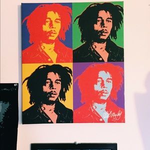 Bob Marley wall canvas