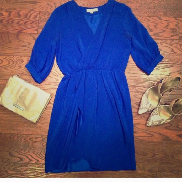 Amanda Uprichard Dresses & Skirts - Amanda Uprichard Crossover 100% Silk Dress