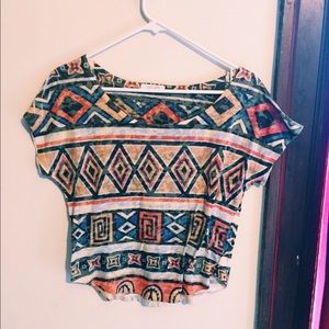 Tribal print shirt