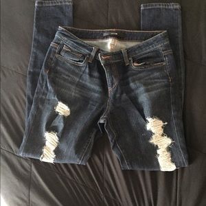 Washed ripped Joe Jeans