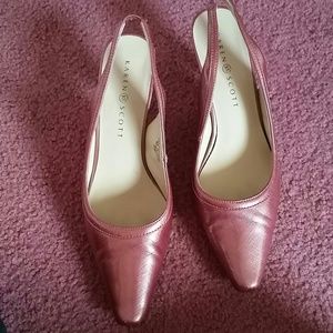 Pink shoes
