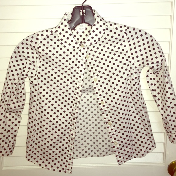 Little girls button up top