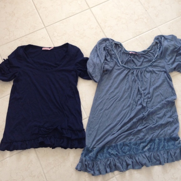 2 juicy tops. Small/medium great condition!!
