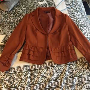 Burnt orange jacket