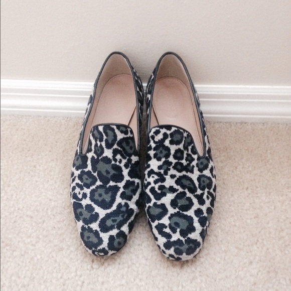 J. Crew Shoes - J Crew leopard flats size 7.5