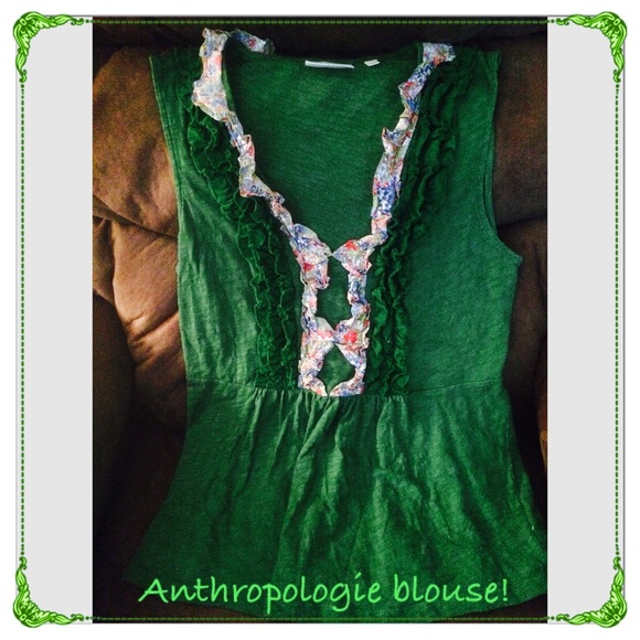 SOLD Anthropologie blouse/tank!