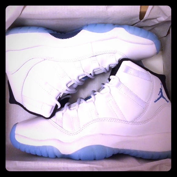 Legend blue Jordan 11s. Not interested in trades.