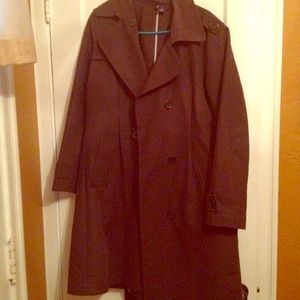 Gap-Chocolate Brown Trench Coat