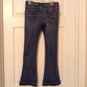 Girls 7 For All Mankind Bootleg Jeans size 12