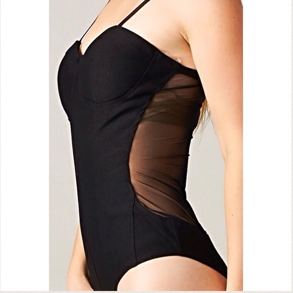 Black Bodysuit - Picture 3 of 4