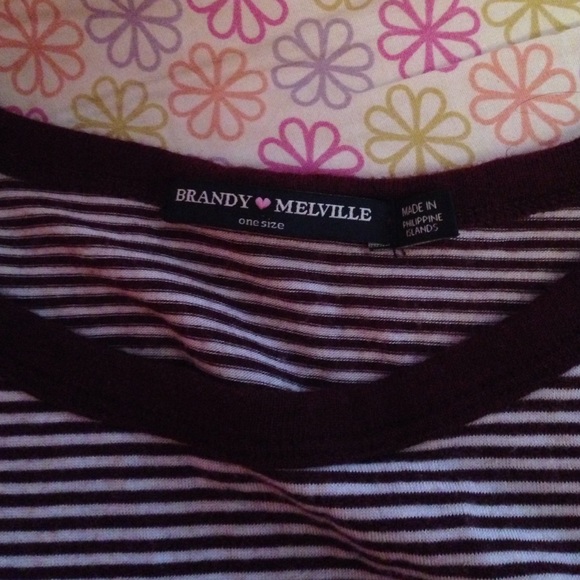 TRADED!!! Red and white striped top - Picture 2 of 3