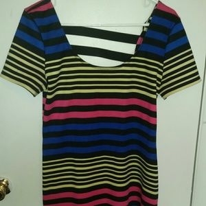 Colorful short dress