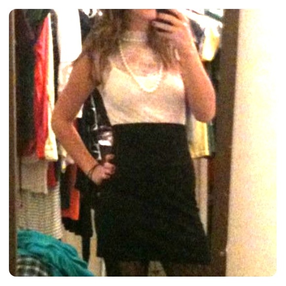 Lace overlay dress