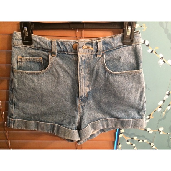 American apparel high waist shorts!