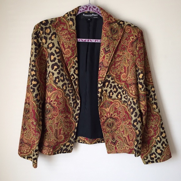 Painted Pony Jackets & Blazers - 🎉SOLD🎉Gorgeous one of a kind blazer