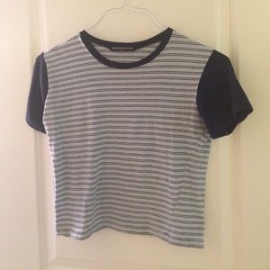 BRANDY MELVILLE STRIPED CROP TOP