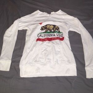 White Long Sleeve 'California Love'
