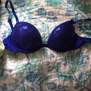 Sequin bra