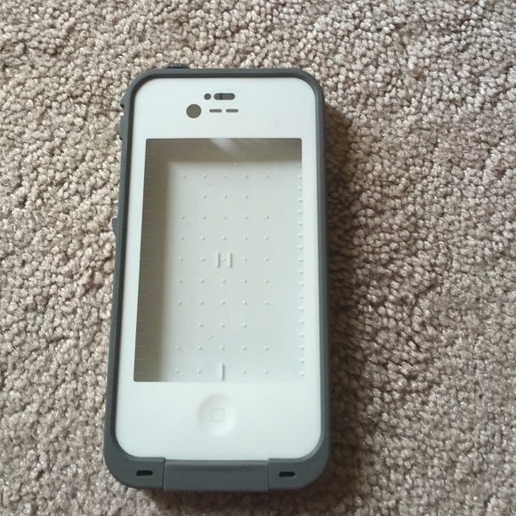iPhone 4/4s white LifeProof case