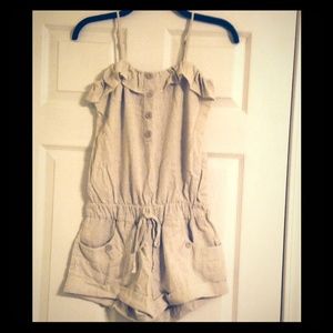 Cream Romper