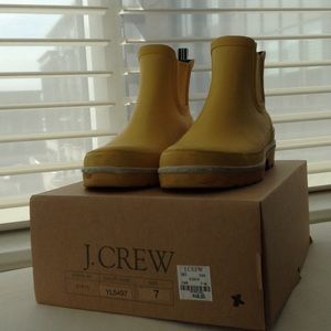 J. Crew rain boots