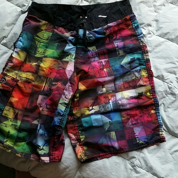 Mens bathing suit.