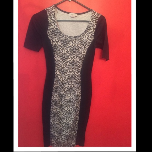 LOVE J USA black and white dress - Picture 2 of 2