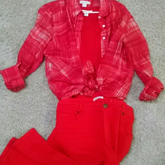 Coldwater Creek sweater tank
