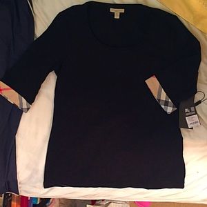 Burberry black shirt