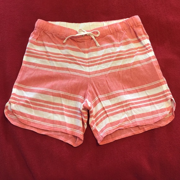 ♦️SOLD♦️Jcrew Tulum-Stripe Shorts ~ Large - Picture 2 of 4
