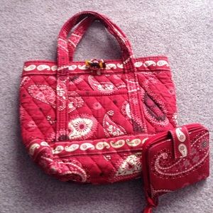 Vera Bradley purse and wallet
