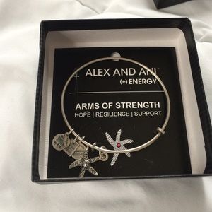 Alex and Ani "Arms of Strength" bracelet