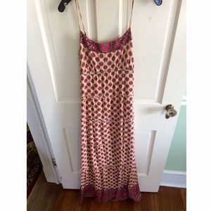 Juicy Couture boho paisley maxi dress