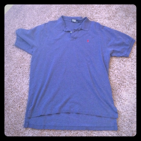 Navy blue RL polo (mens)