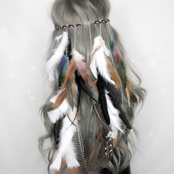 Feather headdress
