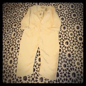 Cashmere like baby one piece