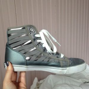 Love Pastry High Top Sequin Sneakers