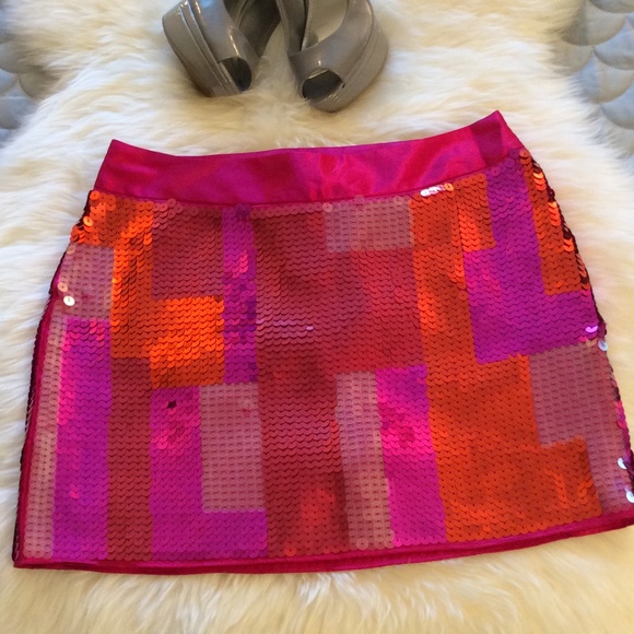 🎀Express colorful patchwork sequin skirt🎀