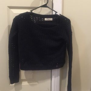 Abercrombie kids crochet sweater