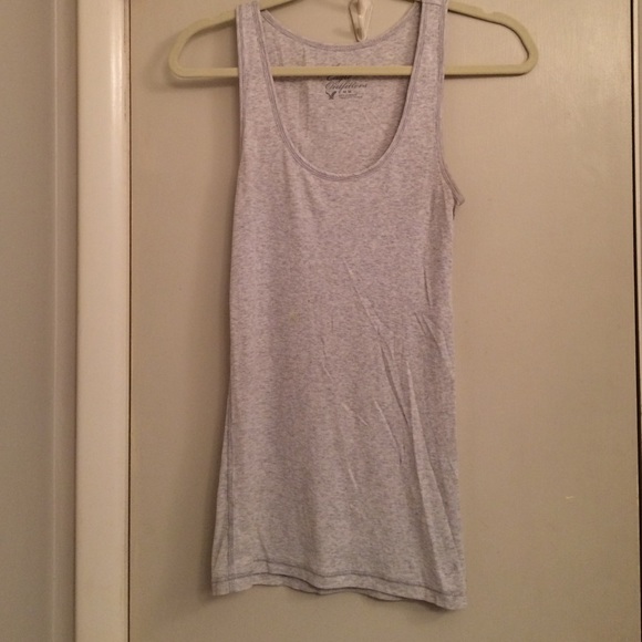 American Eagle Outfitters heather grey tank - M