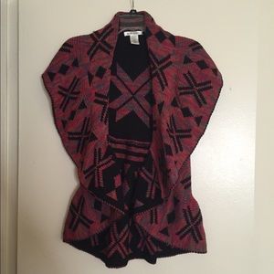 Sweater vest and skirt bundle