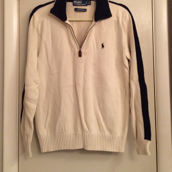 Polo Ralph Lauren 1/4 zip sweater- Kids XL